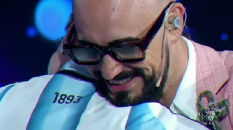 Un cordobés cantó con Abel Pintos en Es mi Sueño
