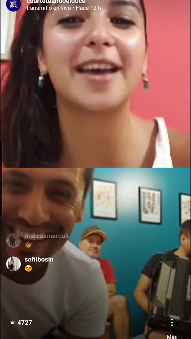 Nelson Aguirre, de cuarentena con amigos