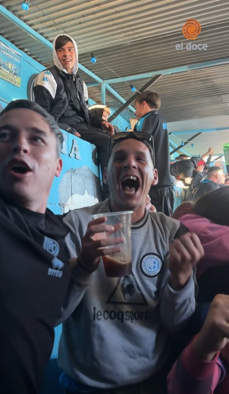 Así se gritó el gol de Belgrano en la casa de los Vilta