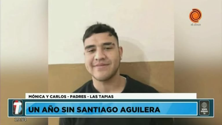 El mensaje de los padres de Santiago Aguilera a un año del crimen