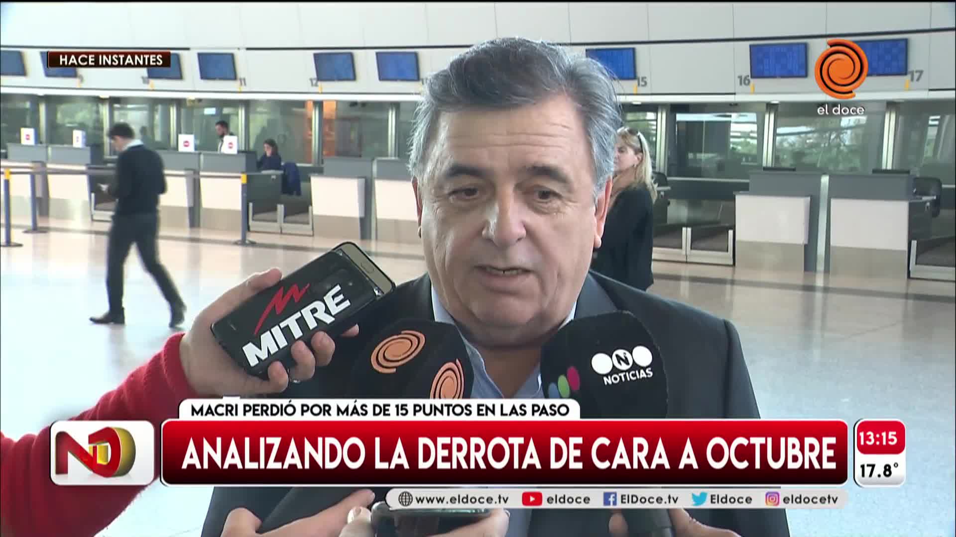 Mario Negri analizó la derrota tras las PASO