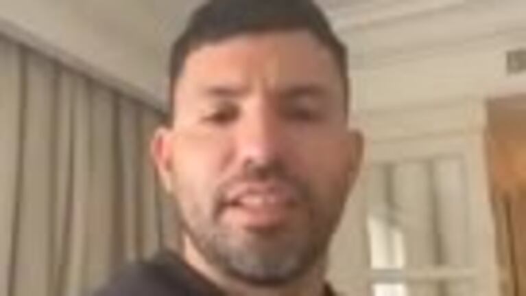 Kun Agüero habló tras sufrir una arritmia
