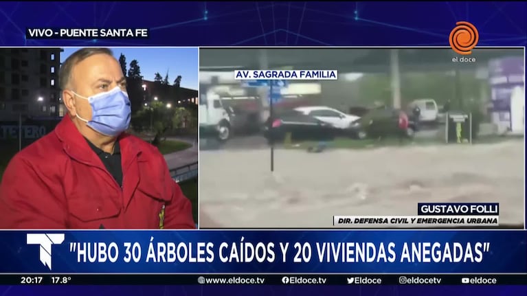 Lo que dejó la lluvia: cuáles son las principales zonas afectadas