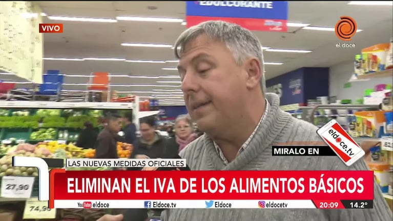 Como impactarán las medidas del gobierno en las góndolas