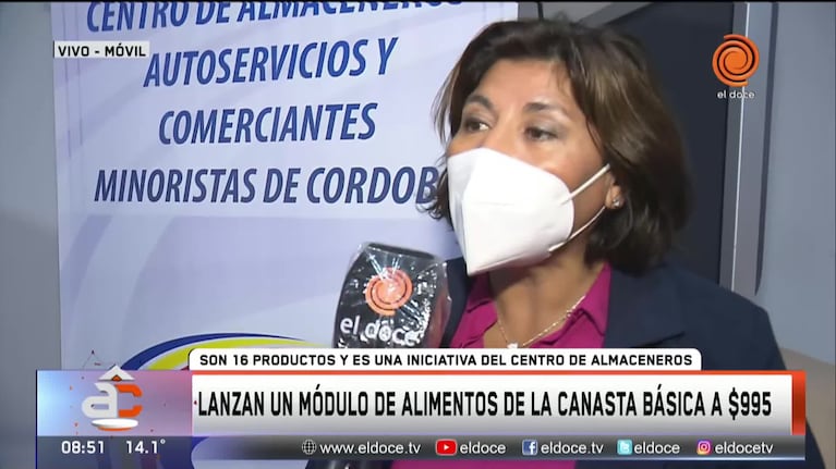 Córdoba: lanzan un módulo con alimentos de la canasta básica a $995