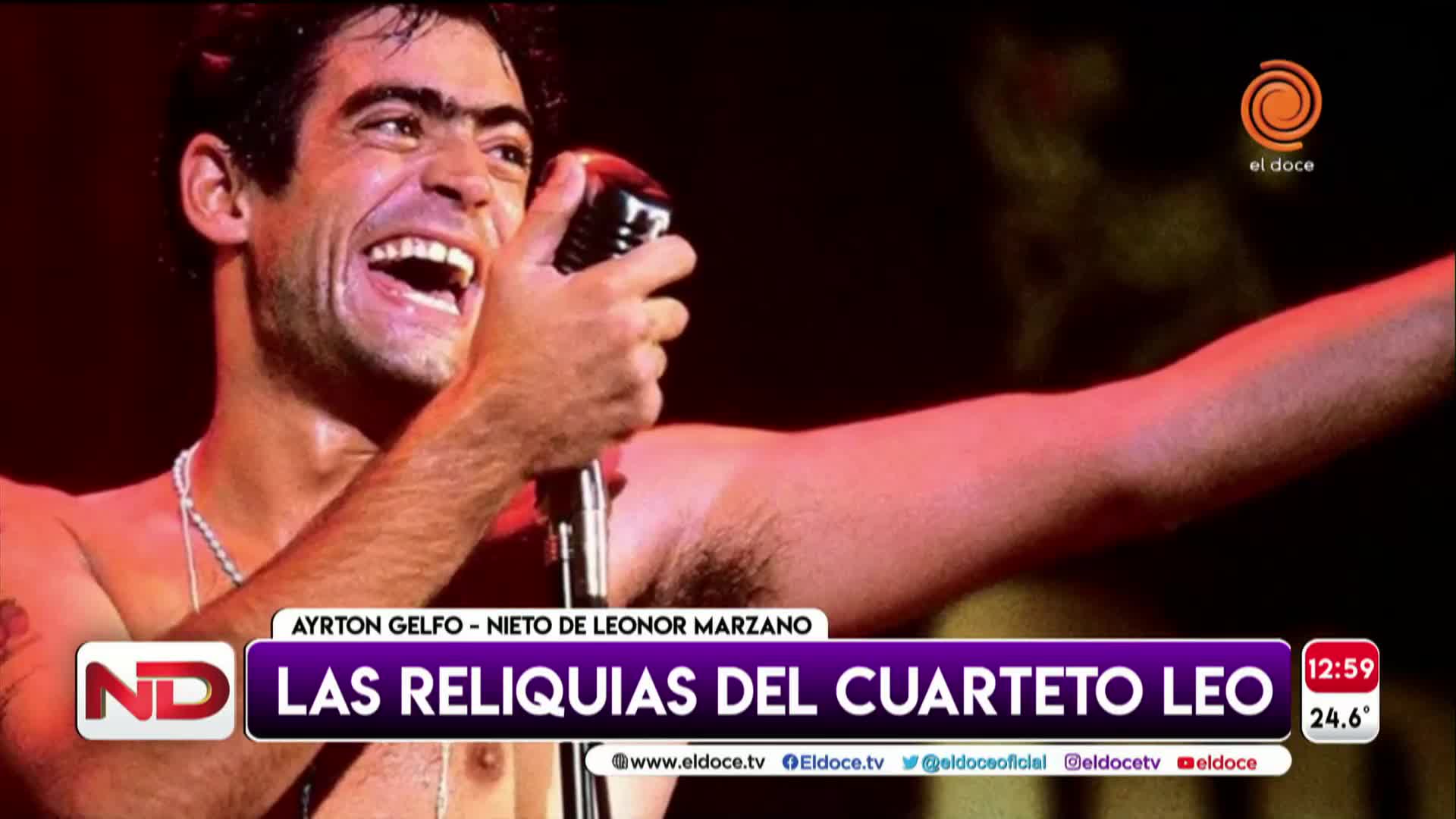 80 años del cuarteto: el recuerdo del nieto de Leonor Manzano