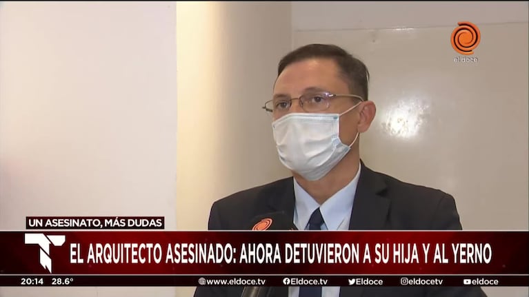 La herencia en juego, una clave en el caso del arquitecto asesinado