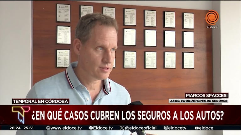 Qué cubre el seguro si un auto fue afectado por el temporal