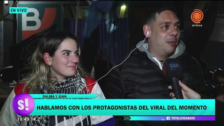 Le propuso casamiento a su novio en pleno partido: qué dijeron los protagonistas