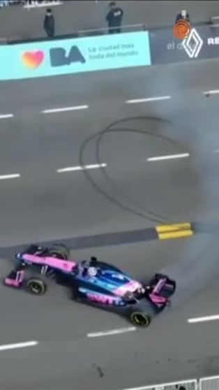 Franco Colapinto autografió Buenos Aires