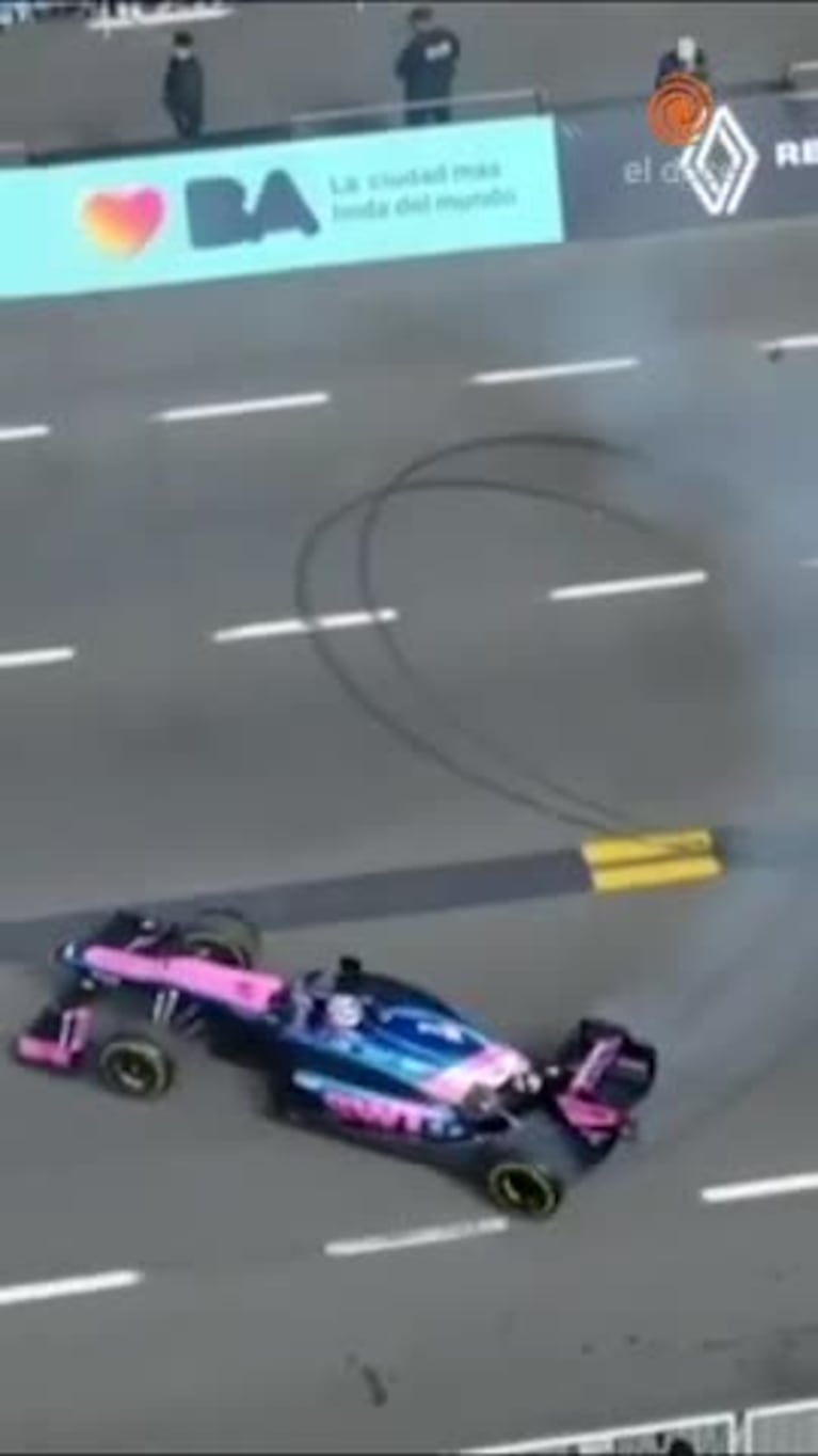 Franco Colapinto autografió Buenos Aires