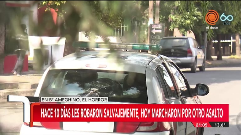 Bº Ameghino Sur marchó por la misteriosa muerte de un hombre