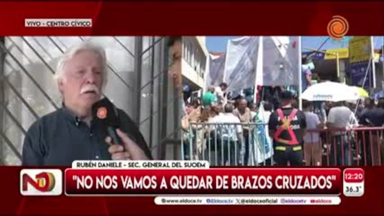 Los insultos de Daniele al Gobierno provincial