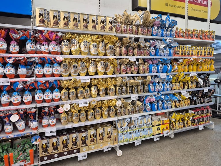 Desde $700: los precios de los huevos y las roscas de Pascua en supermercados de Córdoba