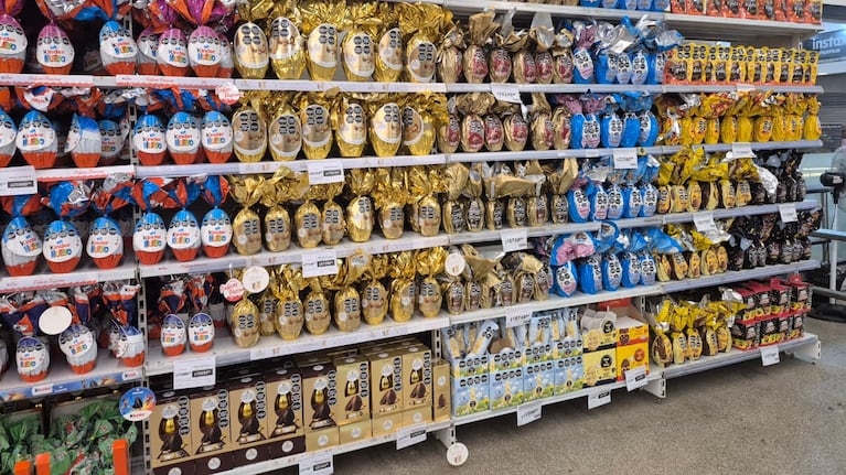 Desde $700: los precios de los huevos y las roscas de Pascua en supermercados de Córdoba