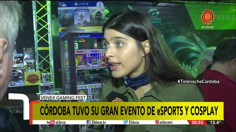 El recorrido más divertido por el evento gamer en Córdoba