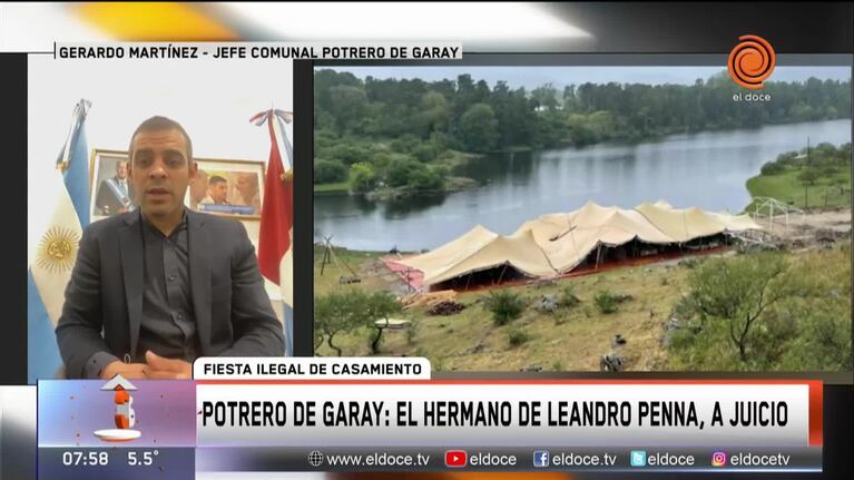 Potrero de Garay: el jefe comunal apoyó el juicio por el casamiento ilegal