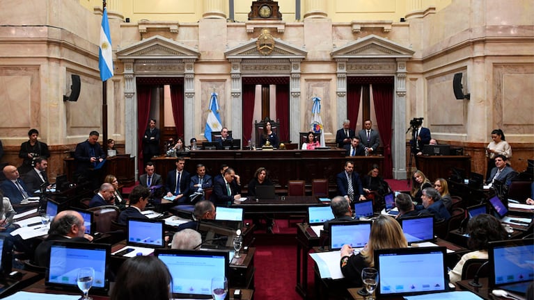 La votación en tiempo récord para aprobar el sueldo de senadores