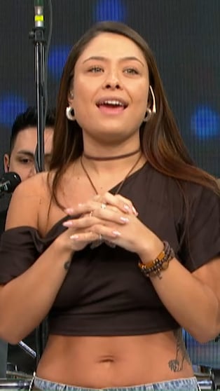 Valentina Márquez recordó el gesto de María Becerra en River