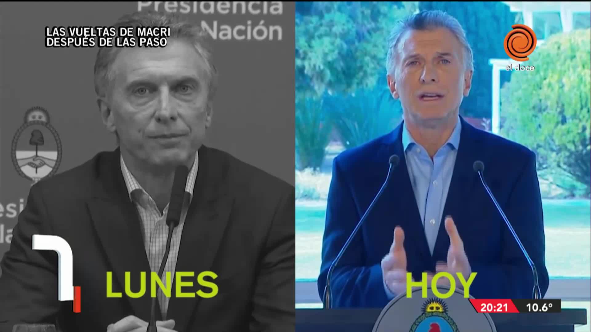 Giro en los discursos de Macri: primero se enojó, después pidió perdón