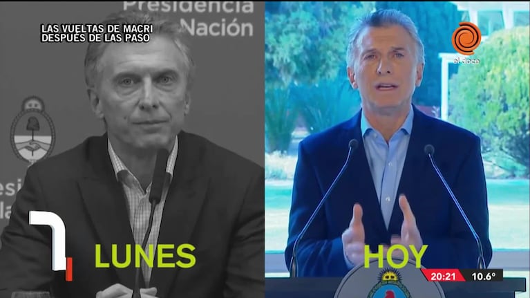 Giro en los discursos de Macri: primero se enojó, después pidió perdón