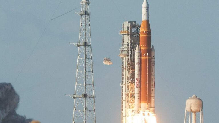 Así fue el lanzamiento de Artemis ll rumbo a la Luna