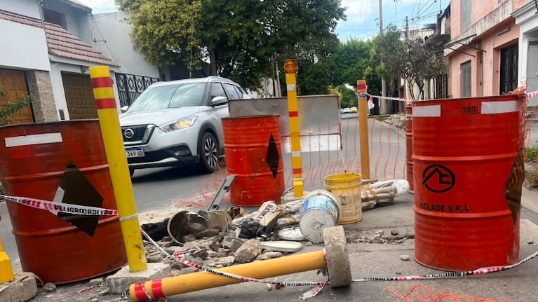El pozo que es una trampa en barrio San Martín