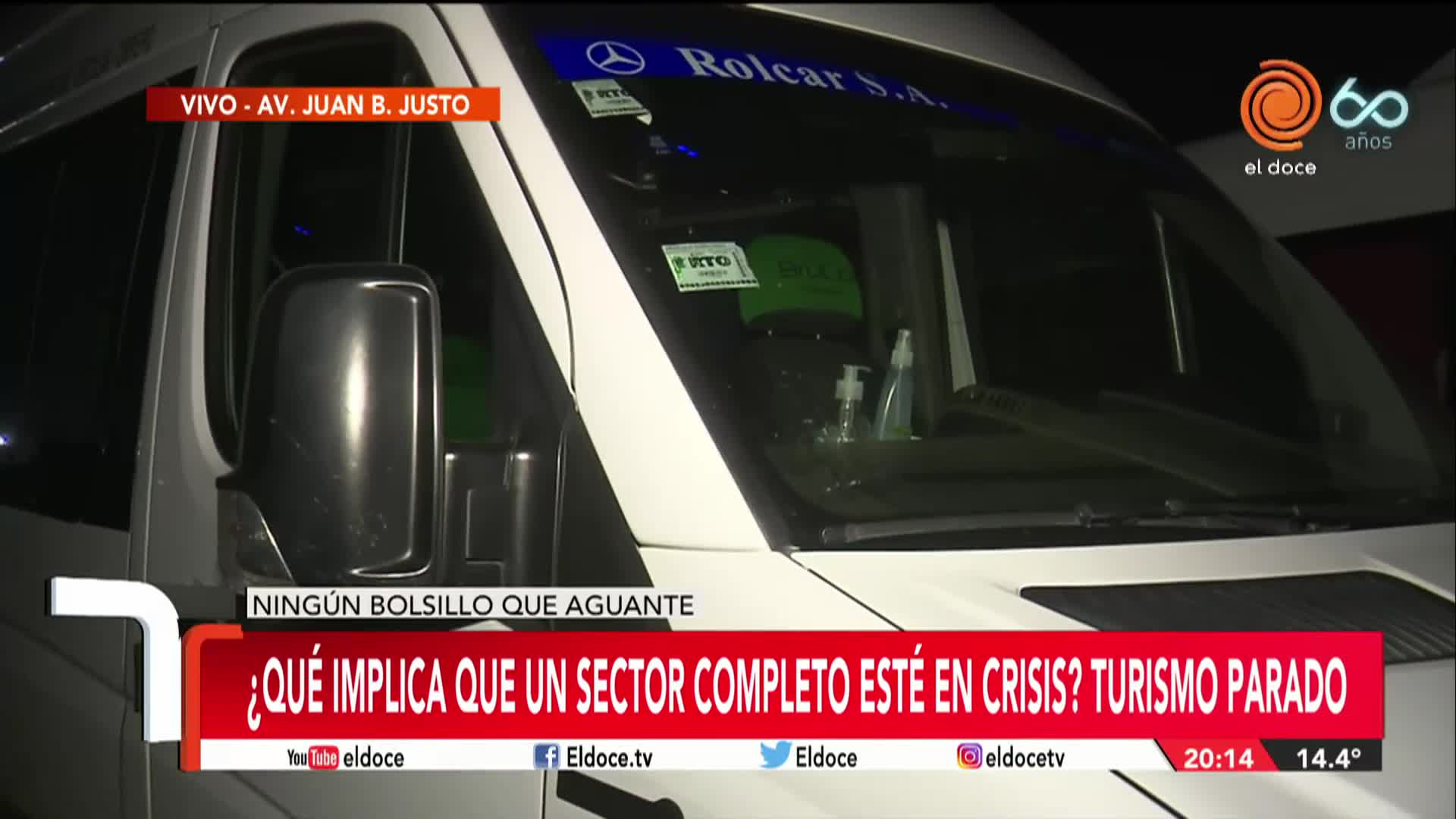 El turismo, completamente frenado