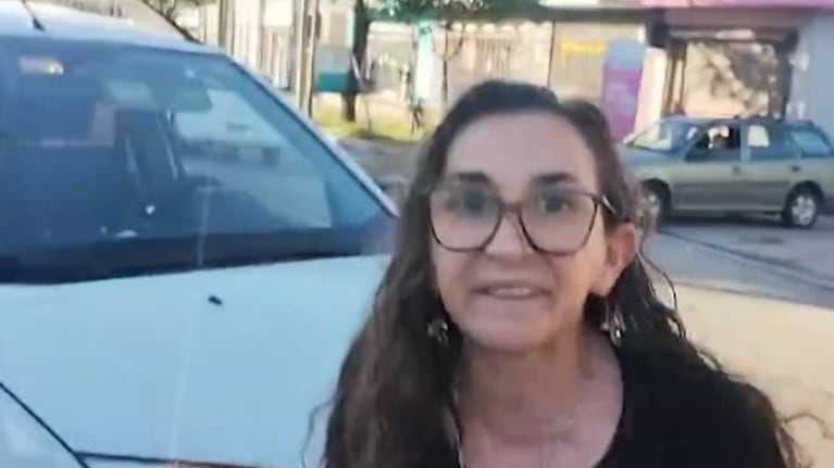 La conductora que protagonizó el video viral dijo que la chocó el denunciante