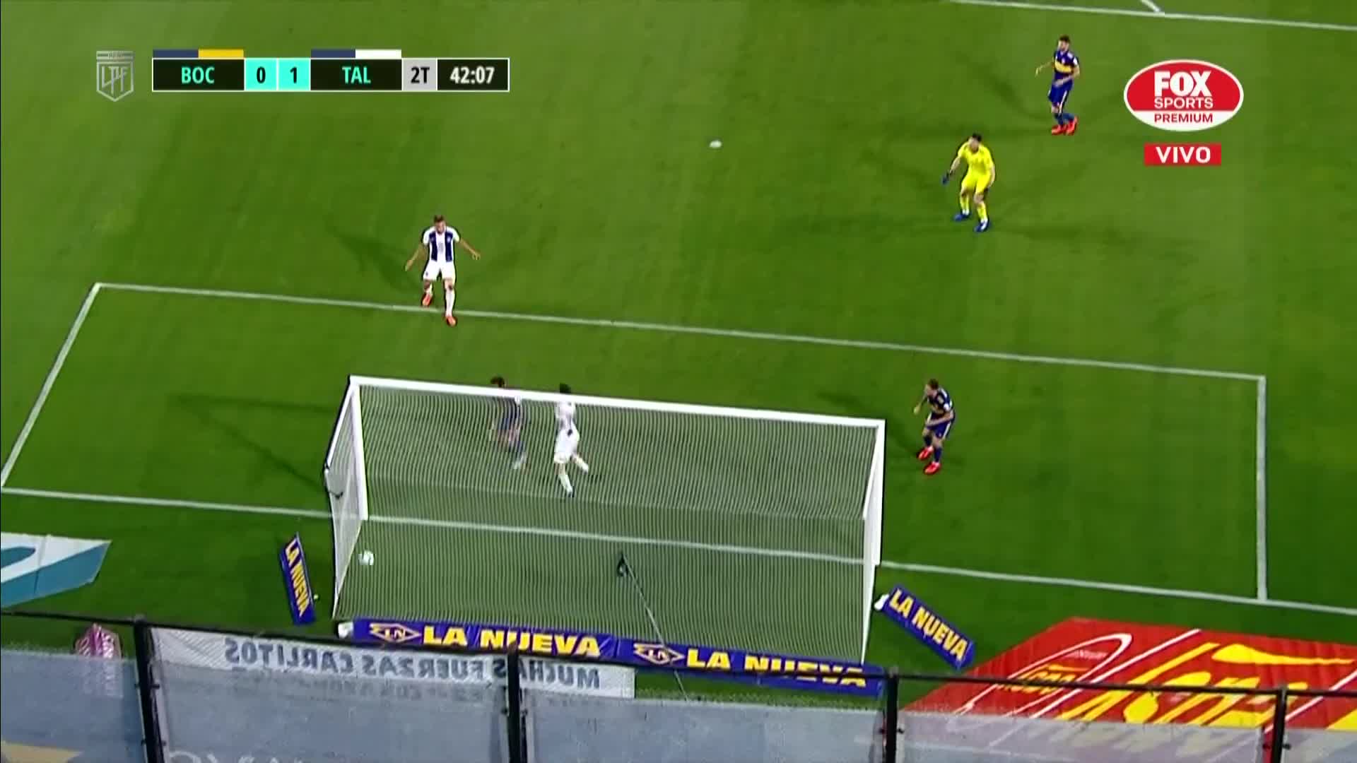 El gol de Soñora para Talleres contra Boca