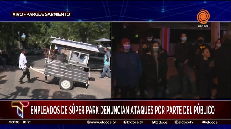 Empleados de Super Park relataron las agresiones por parte del público