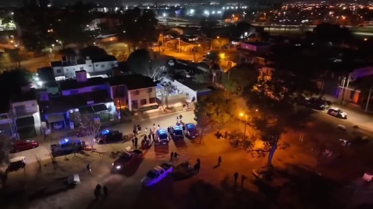 Así fue el operativo para desmantelar la feria de Villa El Libertador