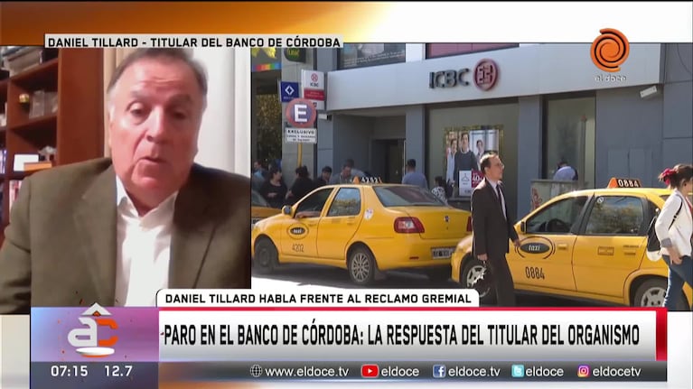 Paro en el Banco de Córdoba: el reclamo de empleados y la respuesta de la entidad