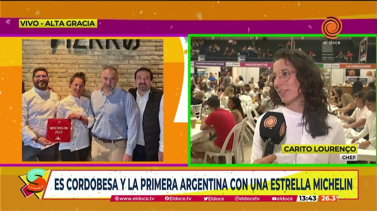La primera argentina con una estrella Michelin en Peperina