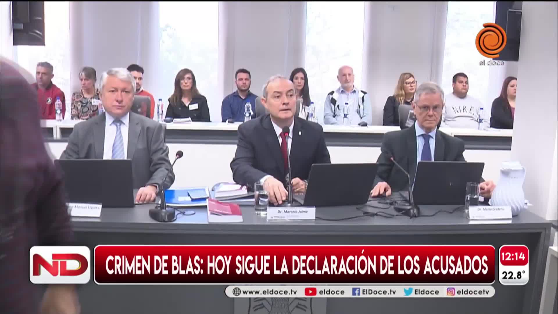 Señalan contradicciones en un jefe de los policías acusados de matar a Blas