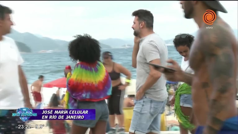 "José María Celular" y su versión en Río de Janeiro