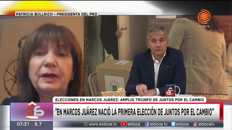 Patricia Bullrich: "Queremos ganar Córdoba con los dirigentes de Juntos por el Cambio"