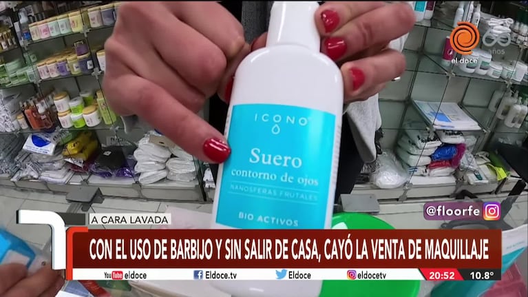 Cayó la venta de maquillajes: "Tenemos el stock de marzo, no se movió nada"