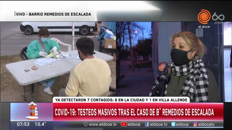 Coronavirus: la situación en barrio Remedios de Escalada