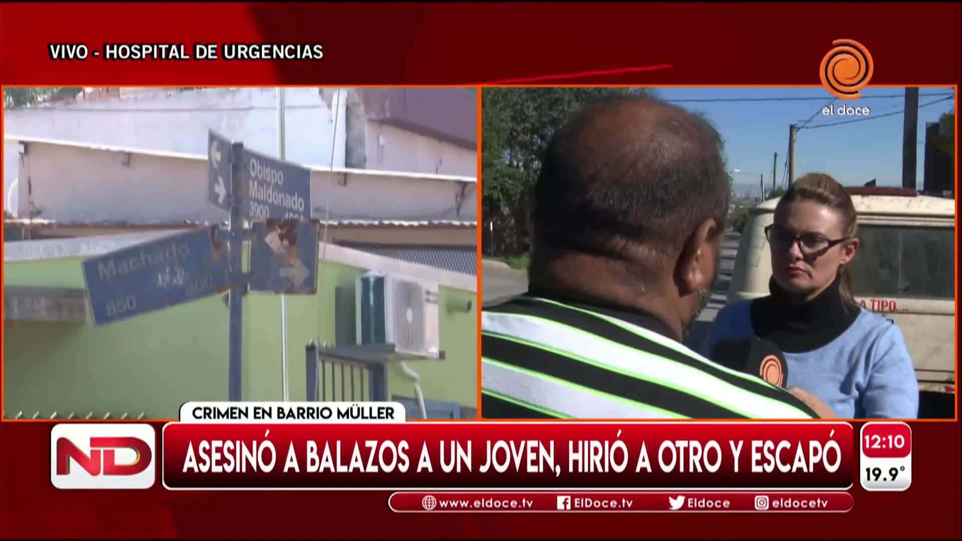 Crimen en barrio Müller: "El tipo quería matar a los dos"