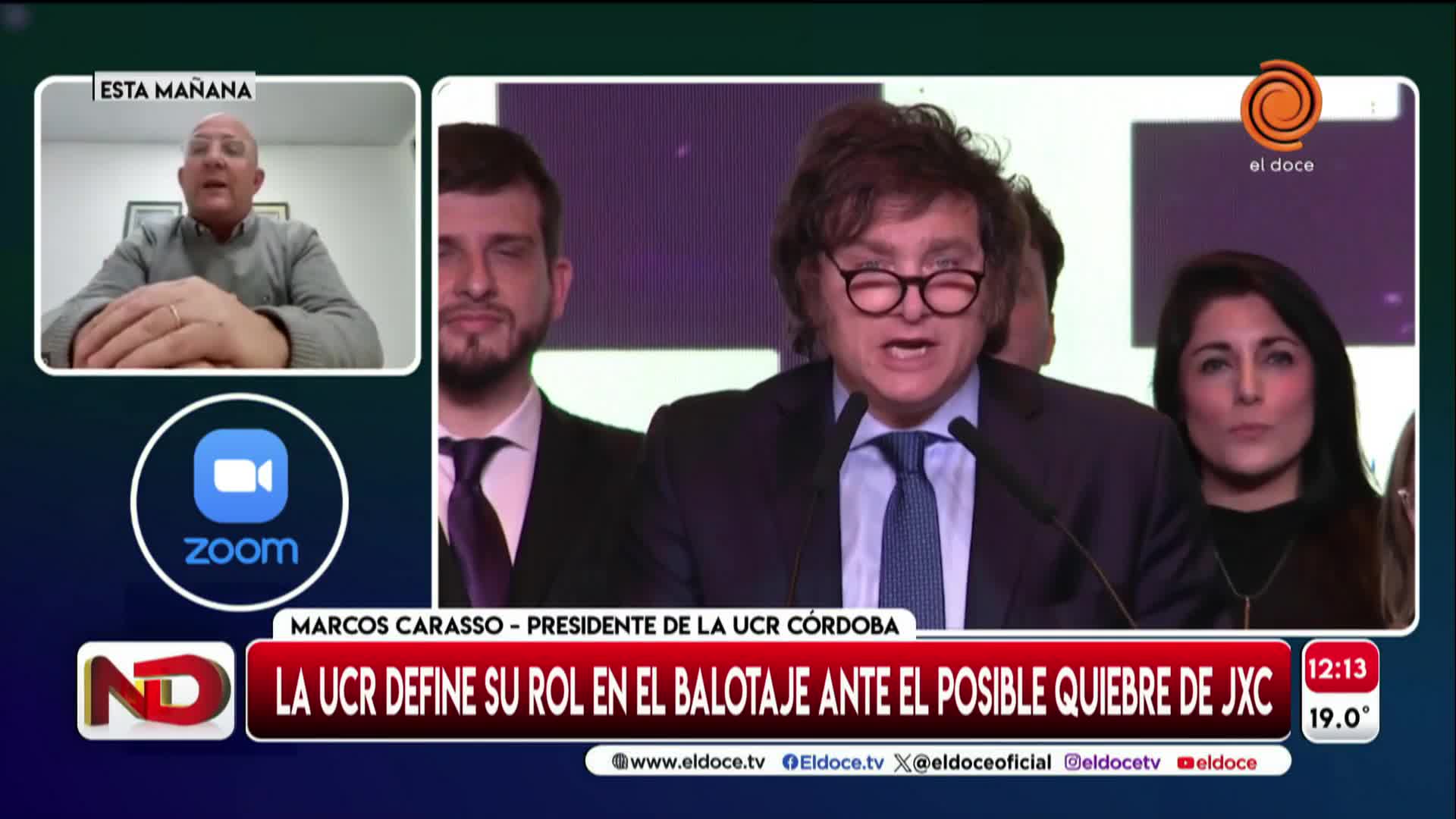 La advertencia de Carasso a Bullrich y Macri por el apoyo a Milei