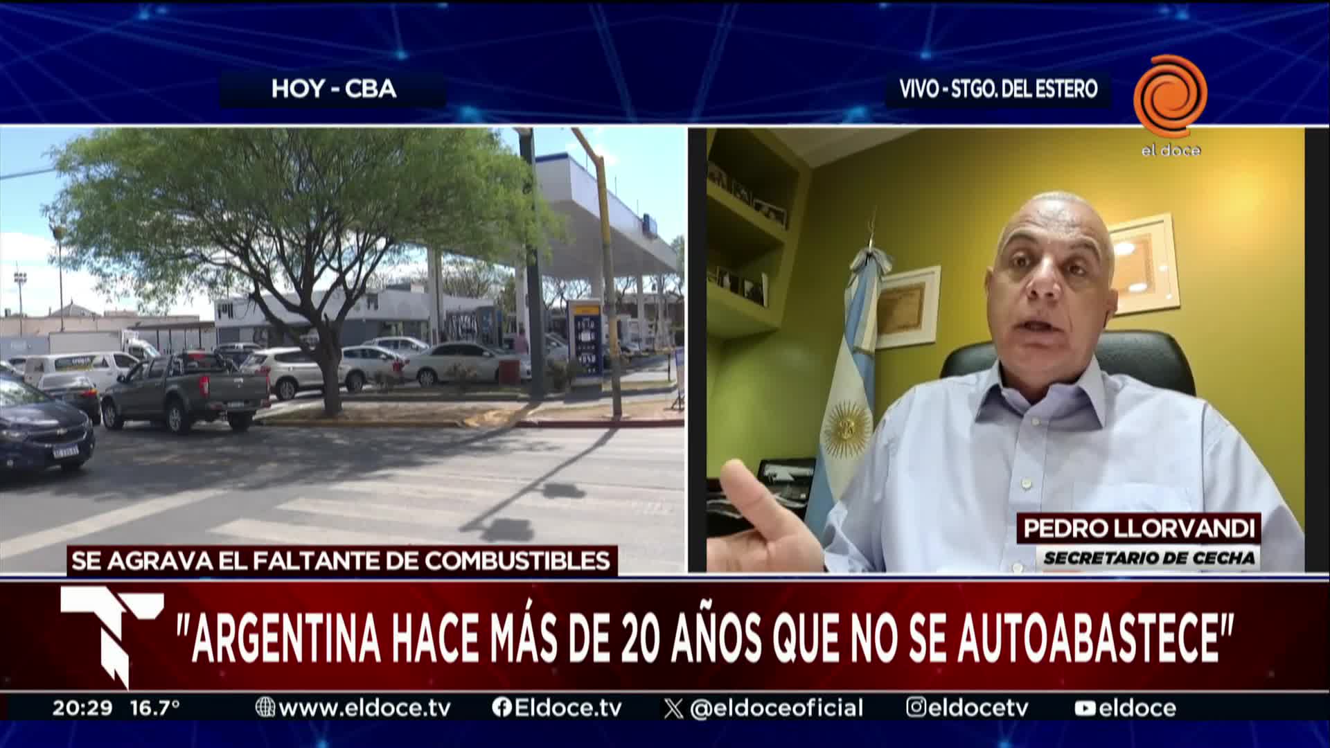 Falta de combustibles: la situación en Córdoba y el norte argentino