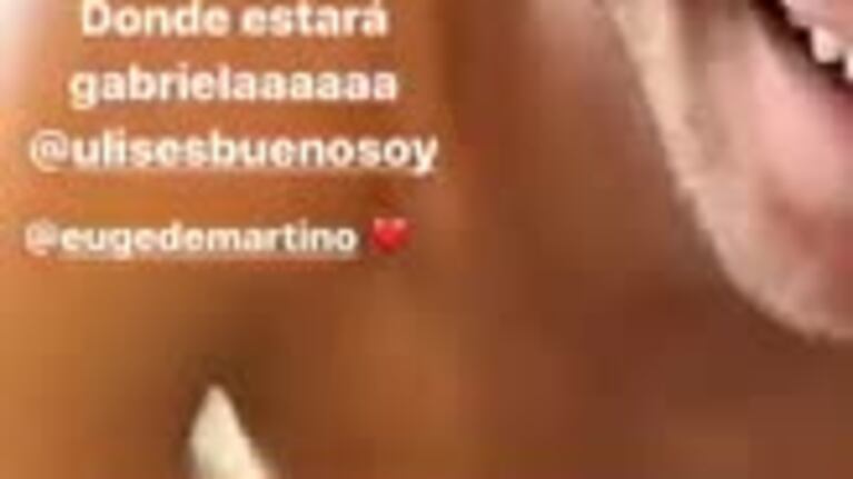 Diego Peque Schwartzman escucha Ulises Bueno