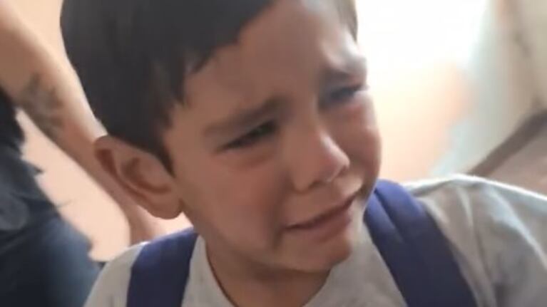 La súplica de Ángel para no ir a la casa de su madre biológica