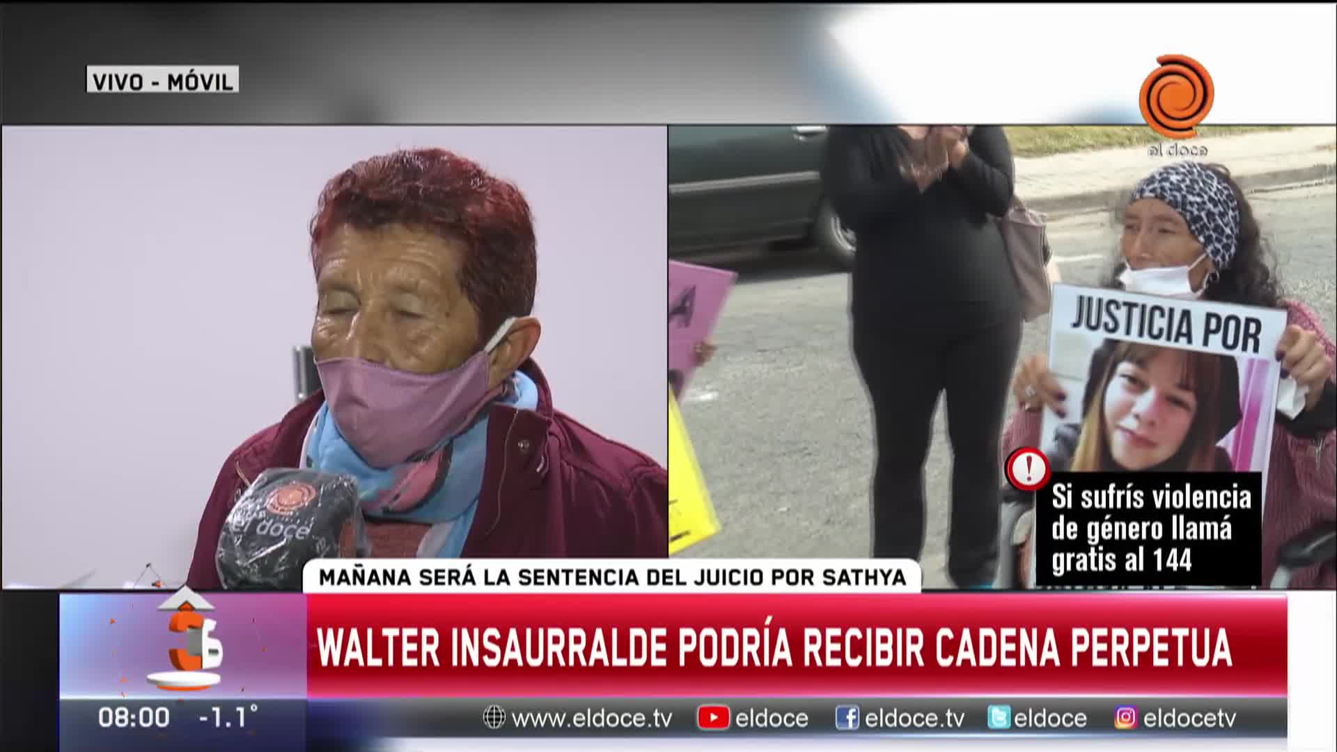 La abuela de Sathya: "Mi hija iba a ir hasta el final, pero no pudo"