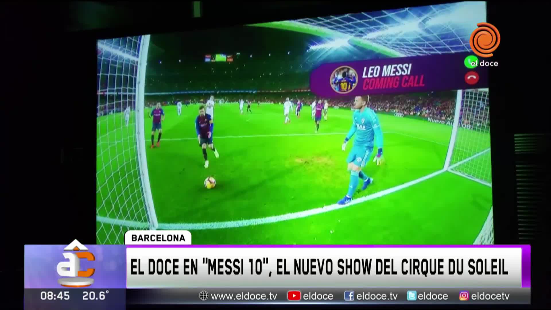 El Doce en Barcelona: cómo es Messi10