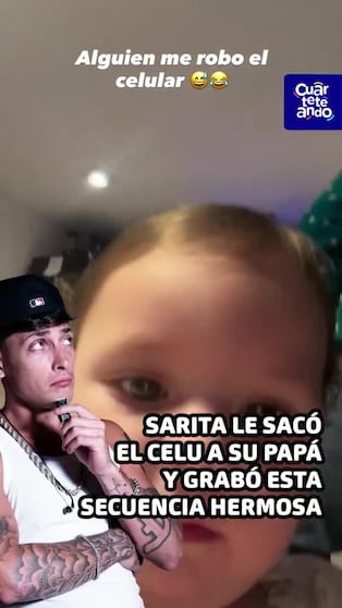 El video que compartió Fer Olmedo de la travesura de Sarita