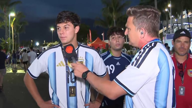 La ilusión se renueva: la reacción de los hinchas argentinos en Miami