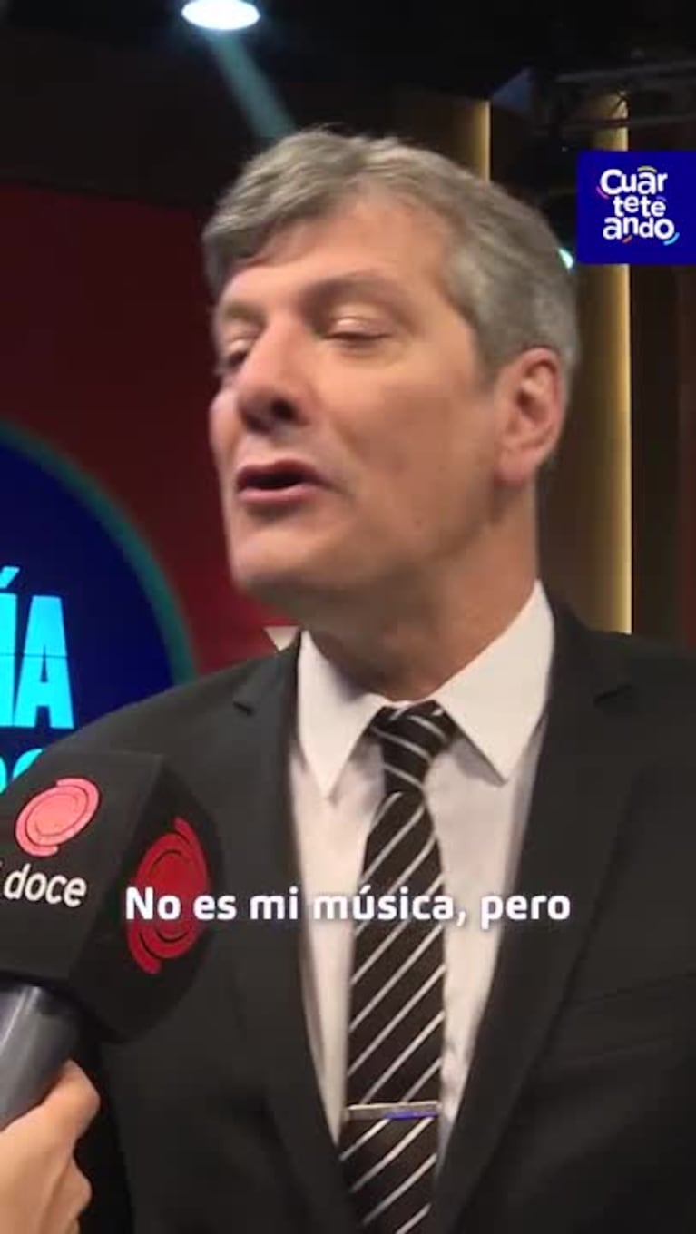 Mario Pergolini en diálogo con El Doce habló del cuarteto
