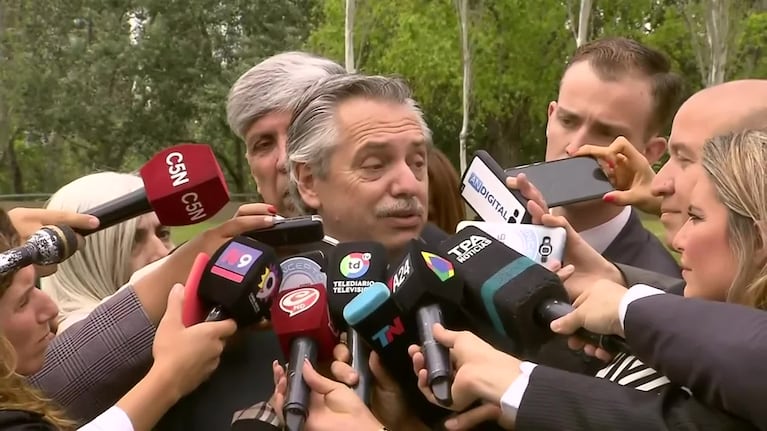 Alberto Fernández se quebró al recordar a Néstor Kirchner
